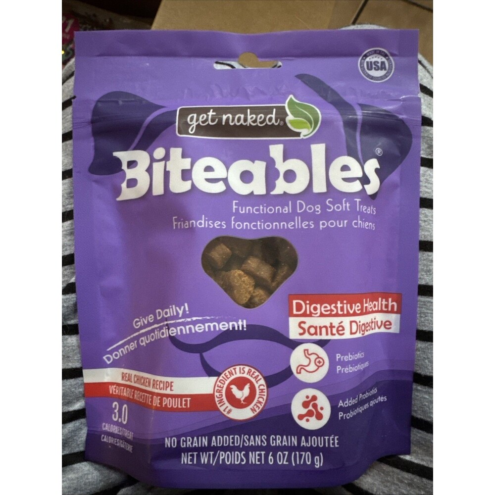 Notables Dog Soft Treats Get Naked 6 Oz Lot Of 2 New Exp 5/2027